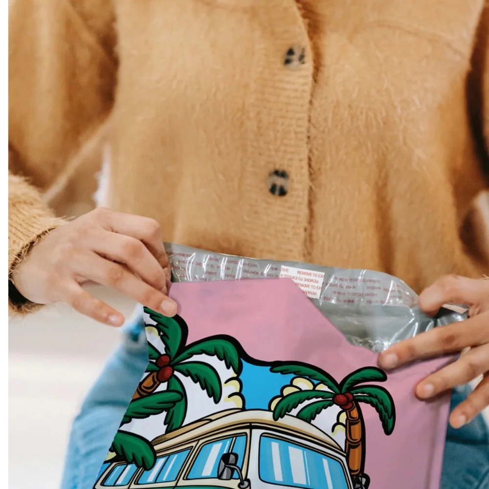 LAST ONE ☝🏻 25 10X13 Poly Mailers Summer Days, Shipping Envelopes PRICE IS FIRM - Picture 9 of 12